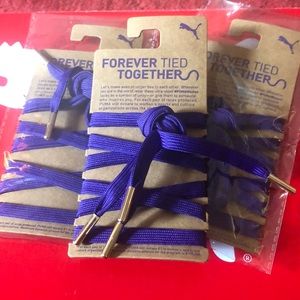 Puma Forever Tied Purple Laces